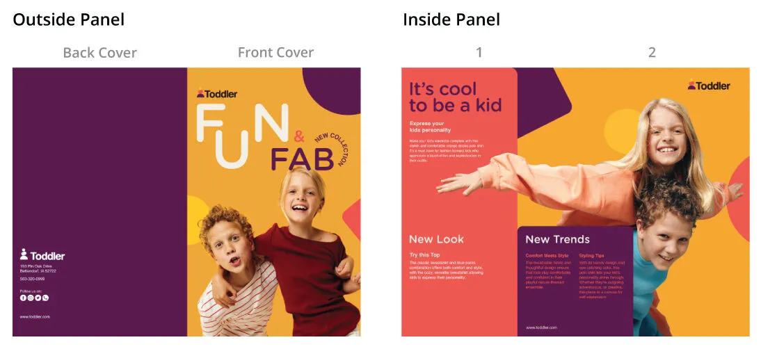 Half-Fold Brochure