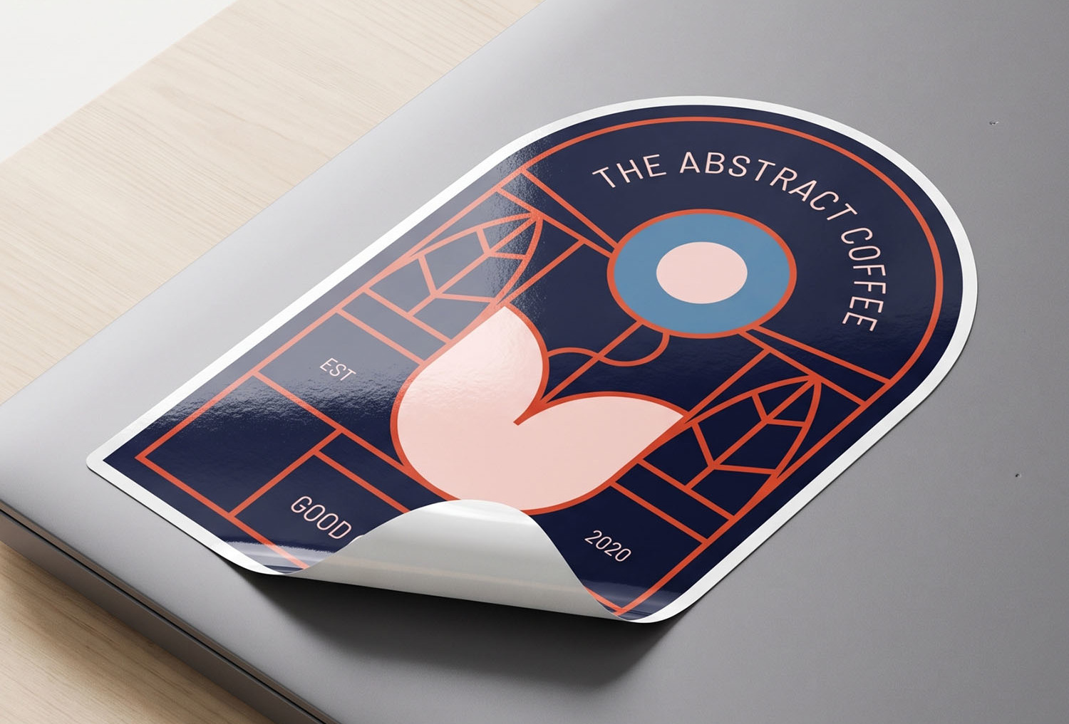 Decorative laptop vinyl sticker