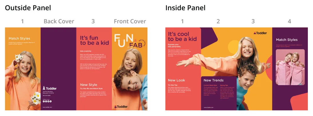 4-Panel Accordion Fold Brochure
