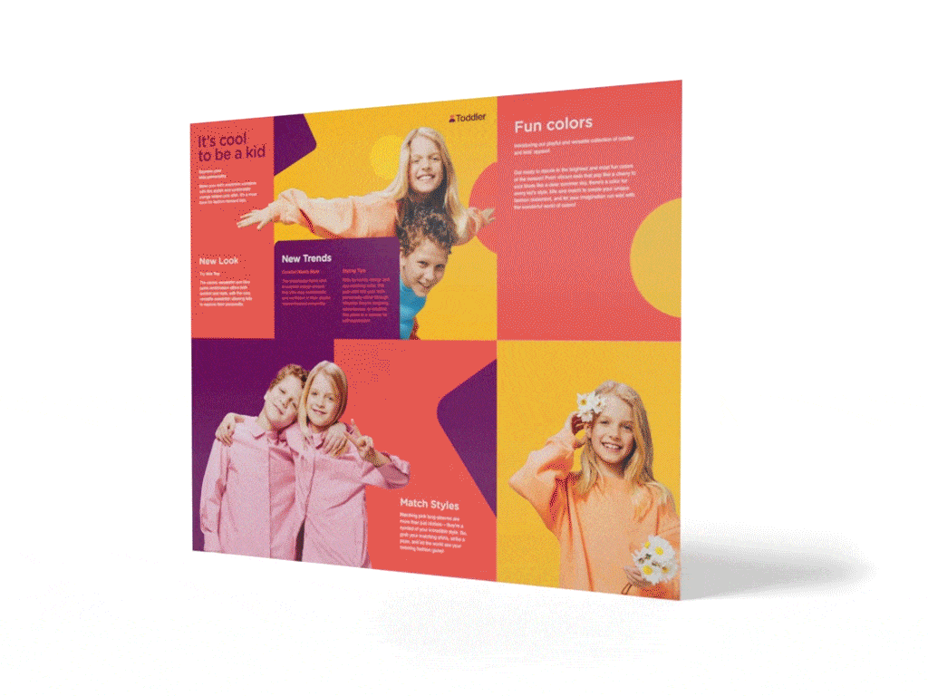 Half-Fold Then Trifold preview