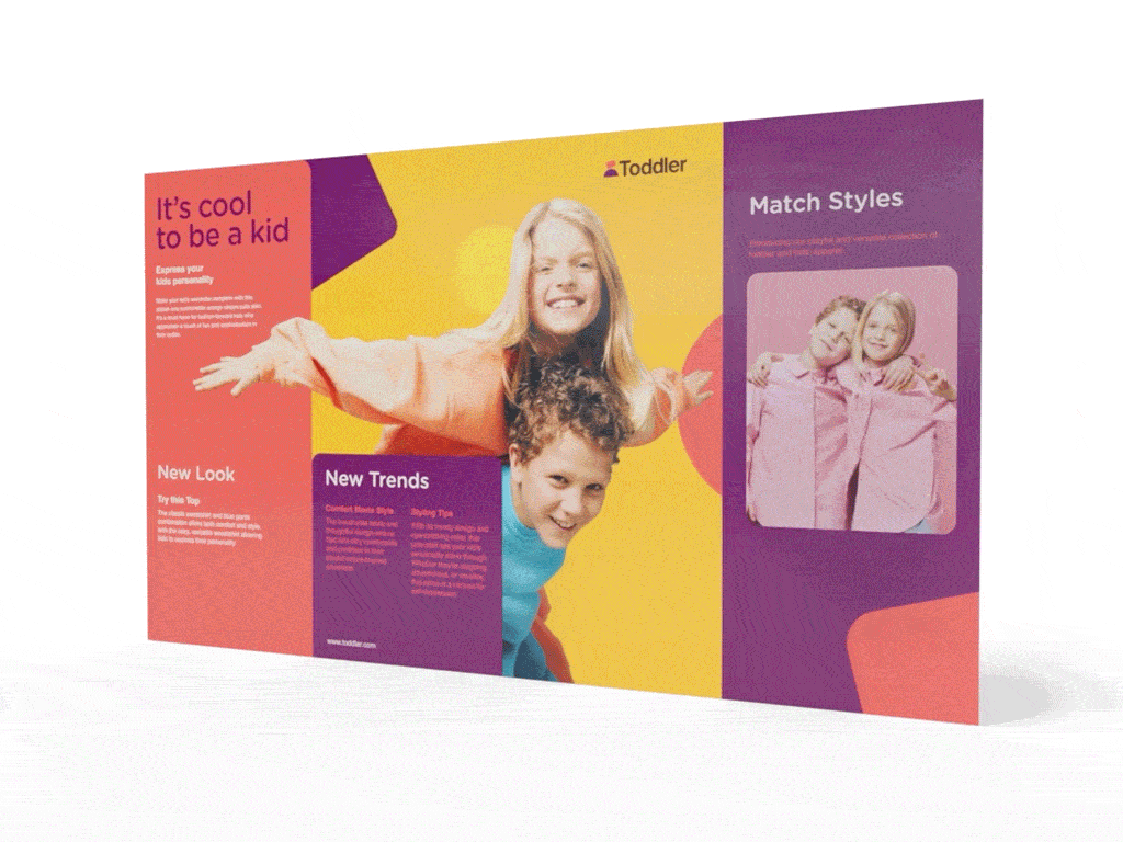 Roll Fold Brochure preview