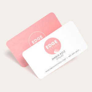 rounded business cards