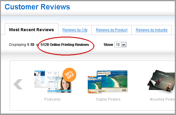 online printing reviews