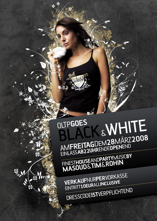 Night Club Flyer - Finest House and Party Music