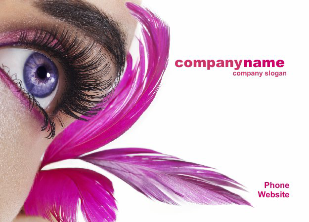 Custom Postcard Design for Cosmetics Services 7