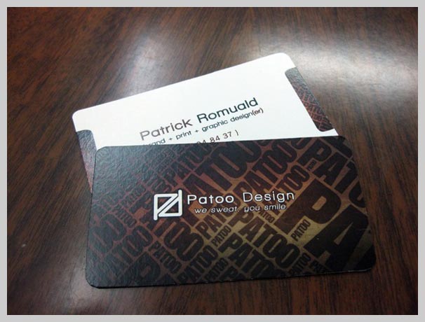 Brown Business Cards - Patoo