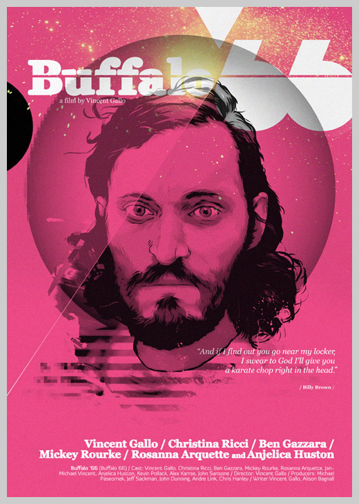 Custom Movie Poster Designs - Buffalo 66