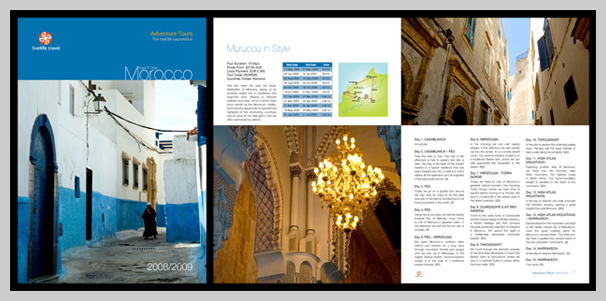 Travel Brochure Examples - Morocco