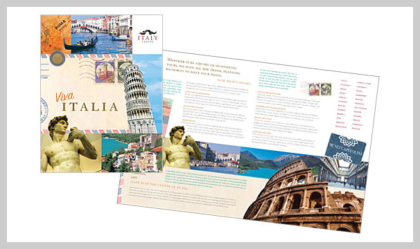 Travel Brochure Examples - Italy