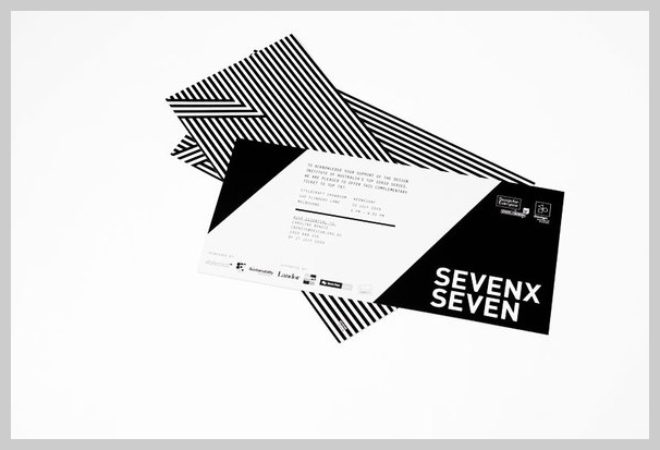 Event Ticket Design - Seven x Seven