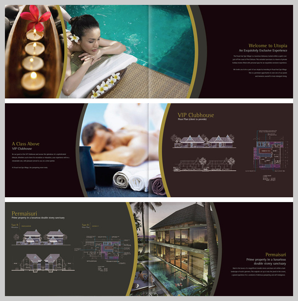 Spa Brochure Design - Astana Inai