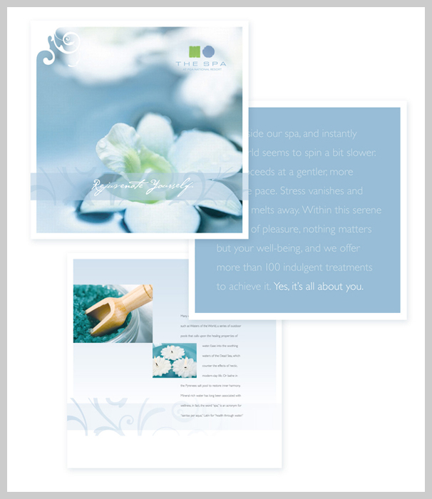 Spa Brochure Design - Rejuvenate Yourself