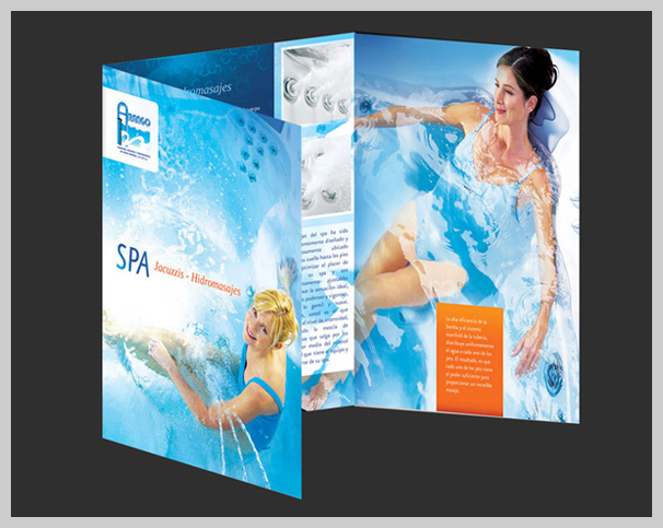 Spa Brochure Design - Linea de Spa