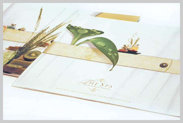 Spa Brochure Design - Kristen Hydeck