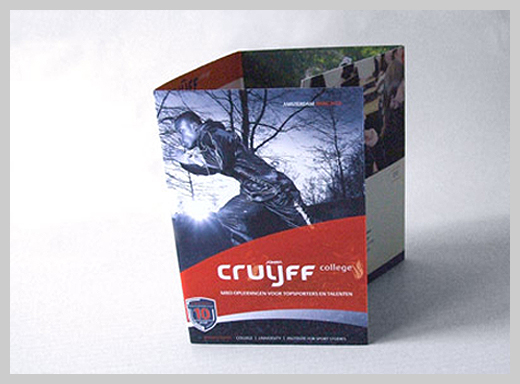 College Brochure Design - Johan Cruyff College