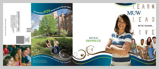 College Brochure Design - Mississippi University for Women