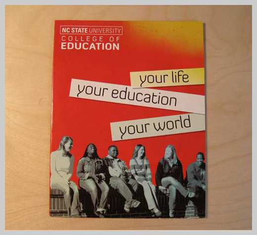 College Brochure Design - NCSU College of Education