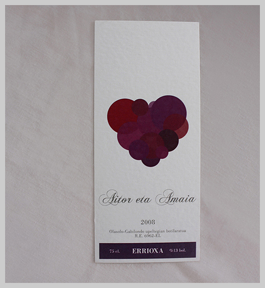 Wedding Invitation Greeting Cards - Aitor and Amaia