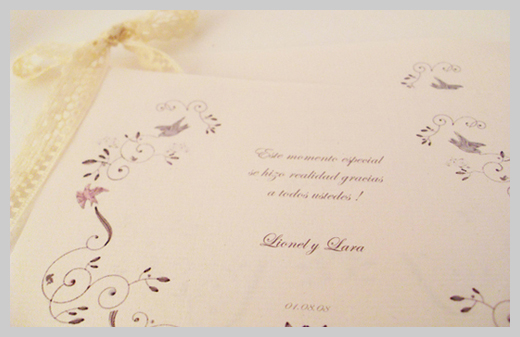 Wedding Invitation Greeting Cards - Lionel y Lara