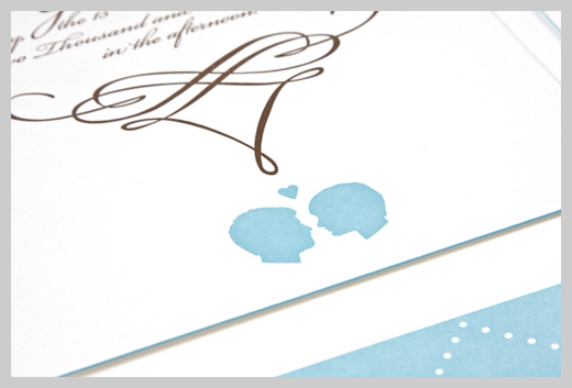 Wedding Invitation Greeting Cards - Antoinette Rodriguez and Trevor Gerring