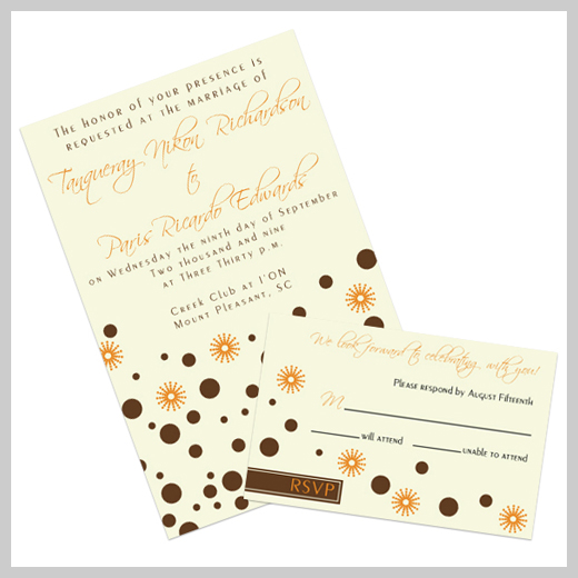 Wedding Invitation Greeting Card - Tim Lennon