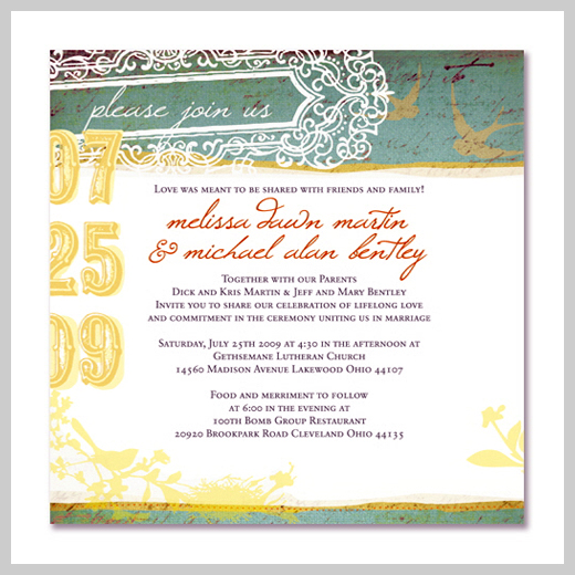 Wedding Invitation Greeting Cards - Jessica Dugan