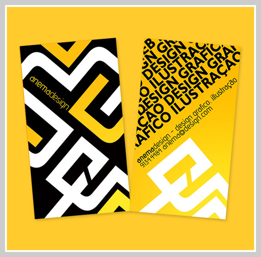 Yellow Business Cards - Yellow Card