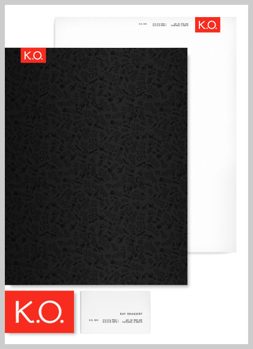 Company Letterhead Design - KO Gin