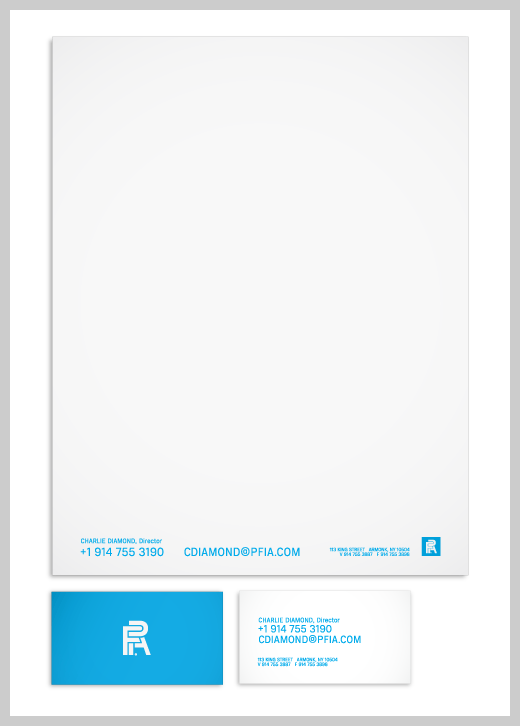 Company Letterhead Design - Pfia