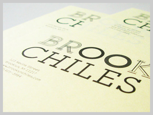 Company Letterhead Design - Brooklyn Chiles