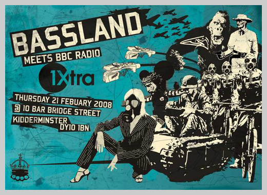 Event Flyer Design - Bassland