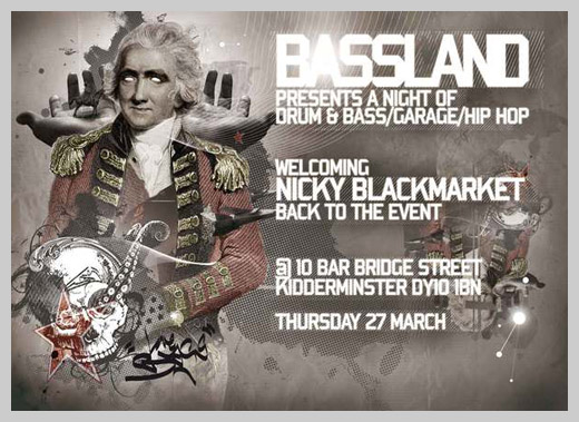 Event Flyer Design - Bassland 2