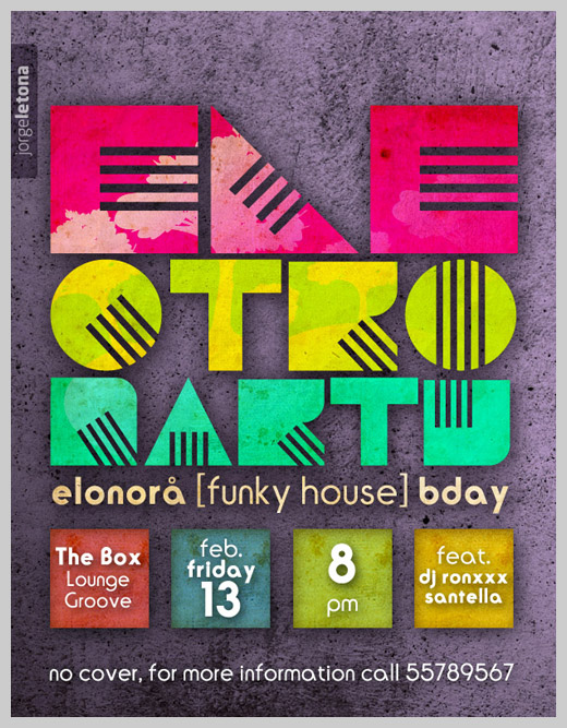 Sample Party Invitations - ELE.ctronic Party