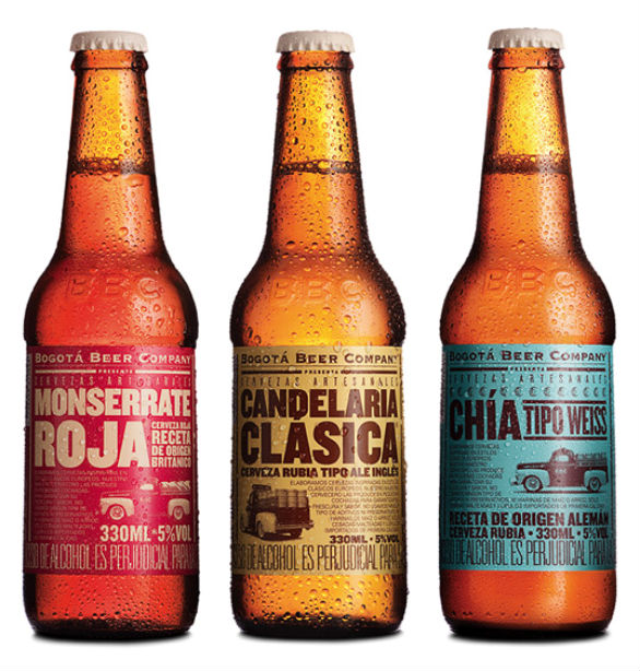 Bottle Label Designs - Bogota Beer Company