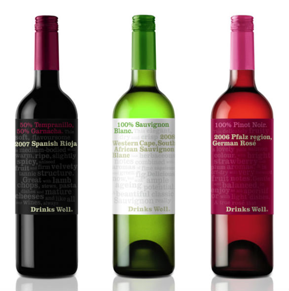 Bottle Label Designs - Drinks Well