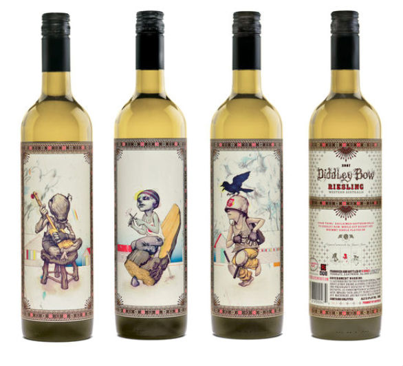 Bottle Label Designs - Southern Gothic Wine