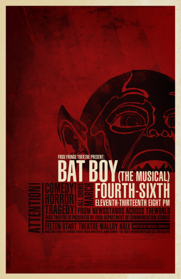 Poster Design Inspiration - Bat Boy