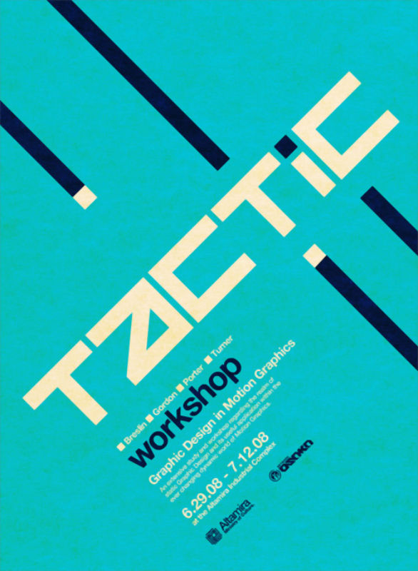 Poster Design Inspiration - Tactic