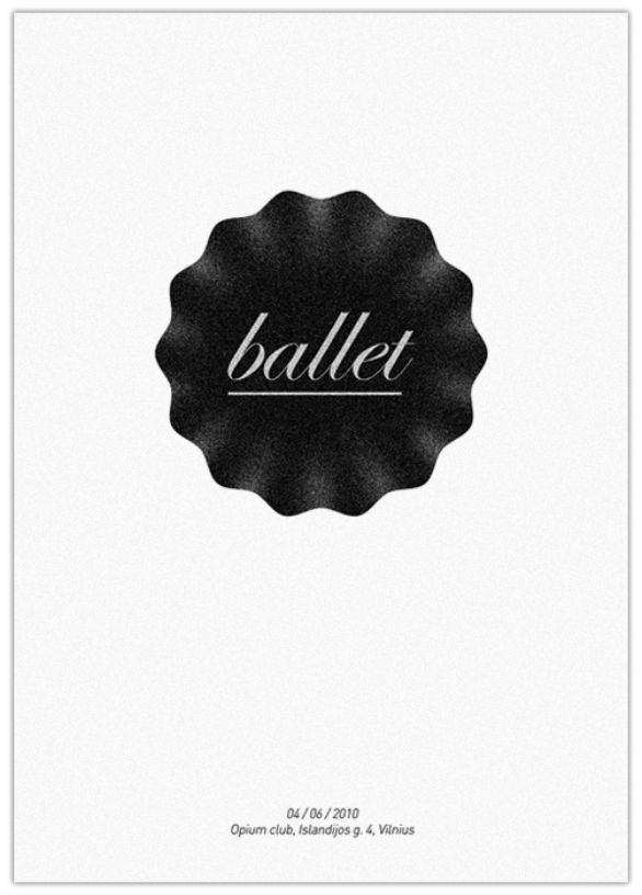 Poster Design Inspiration - Ballet