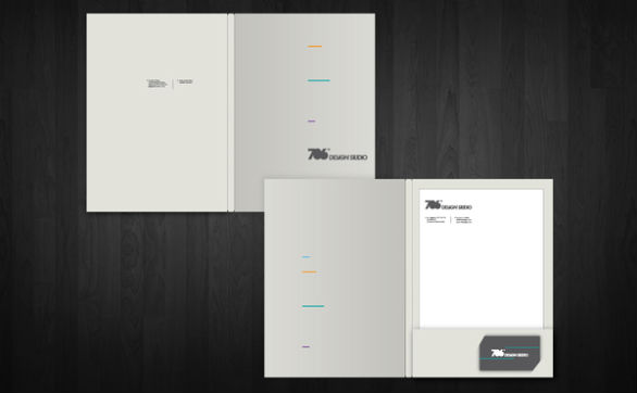 Presentation Folder Designs - 70c Design Studio