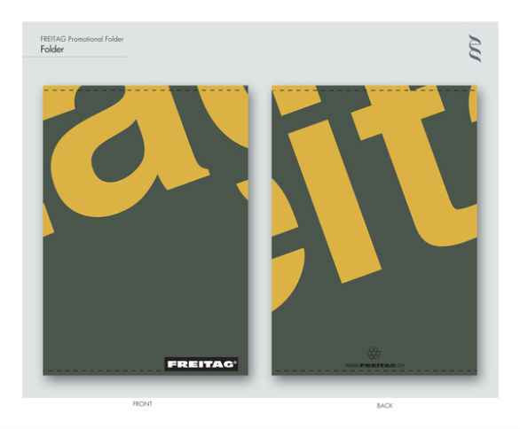 Presentation Folder Designs - Freitag