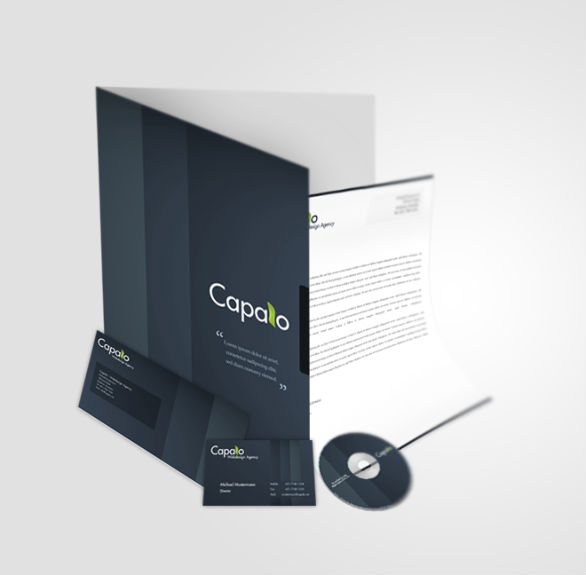 Presentation Folder Designs - Capalo Corporate