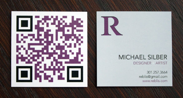 Square Business Card - Reblis