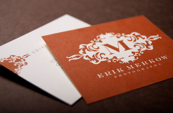 Square Business Card - Erik Merkow