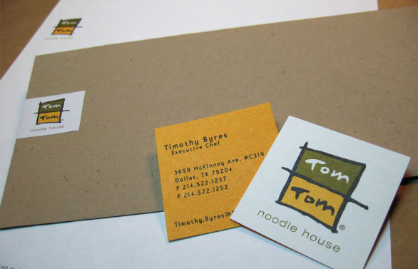 Square Business Card - TomTom Noodle House