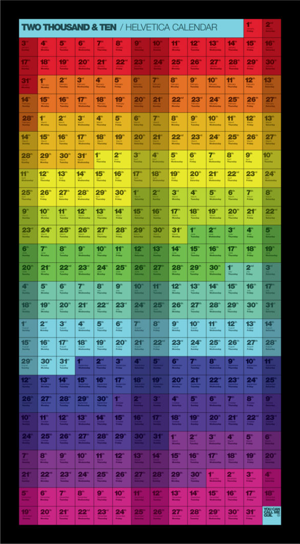 Cool and Colorful Calendar Samples: 29 Designs | UPrinting