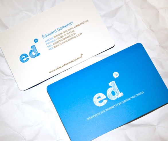 Custom Shaped Business Cards - ED