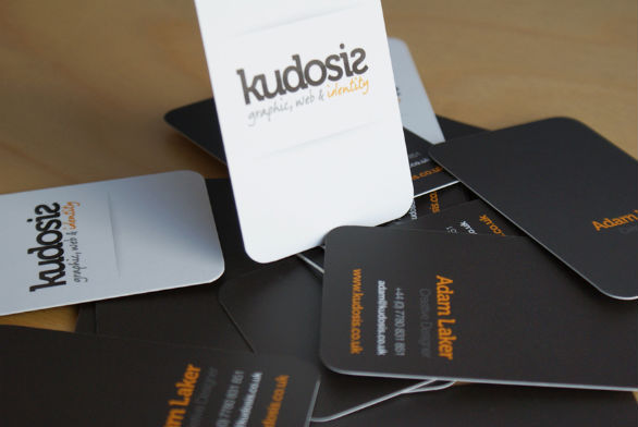 Custom Shaped Business Cards - Kudosis 