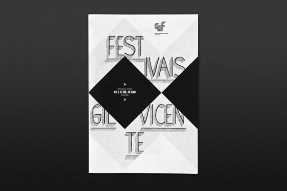 Event Brochure Design Examples -  Festivais Gil Vecente