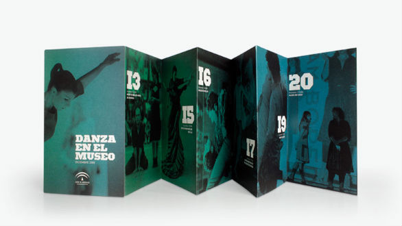 Event Brochure Design Examples - Danza en el Museo